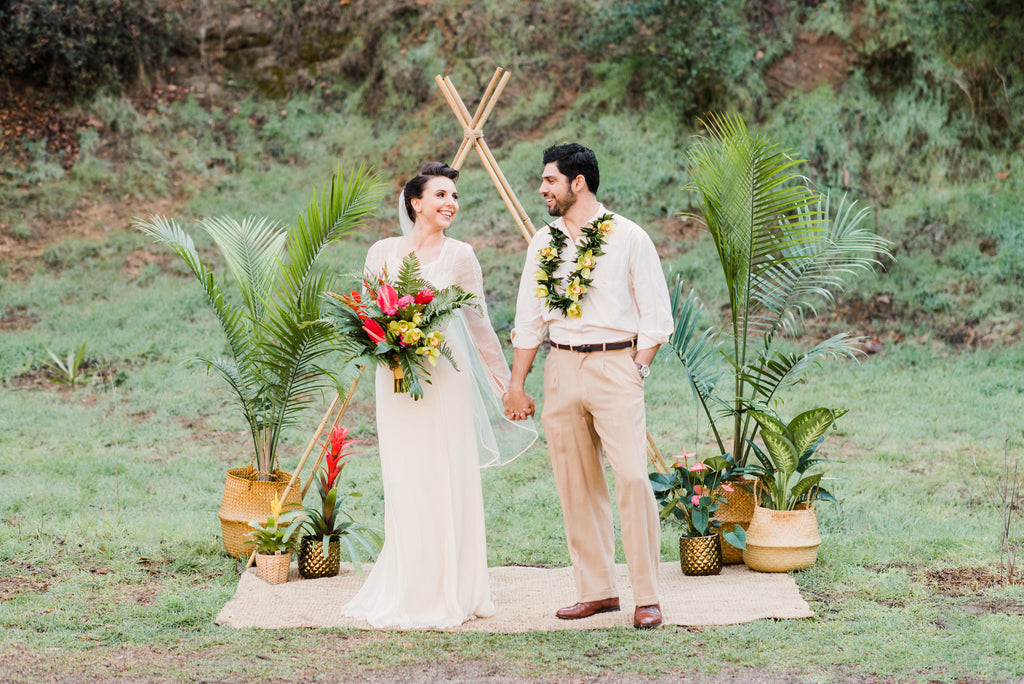 Tropical Styled Wedding Shoot