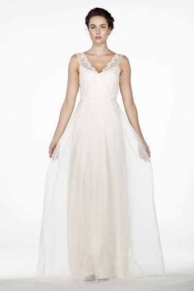Whimsical Embroidered Wedding Dress AH6235 Saja Wedding Whimsical Embroidered Wedding Dress AH6235 Saja Wedding