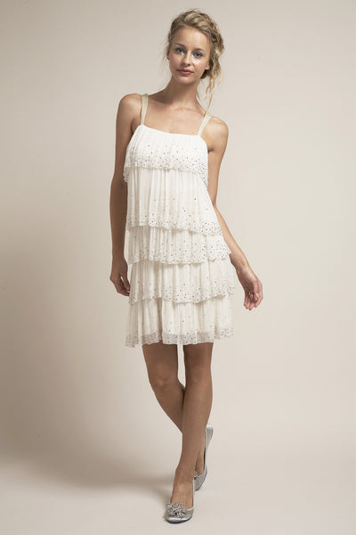 Short Flapper Wedding Dress BP6252 Saja Wedding Short Flapper Wedding Dress BP6252 Saja Wedding