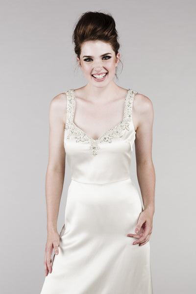 saja silk dress LD6015 A Perfect Alternative Wedding Dress Saja Wedding