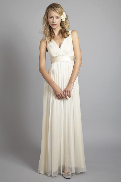 DU6556 V-Neck Elegant Silk Chiffon Shift Dress Saja Wedding DU6556 V-Neck Elegant Silk Chiffon Shift Dress Saja Wedding