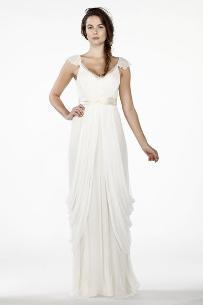 HB6365 Grecian Wedding Dress – Saja Wedding - Main Image