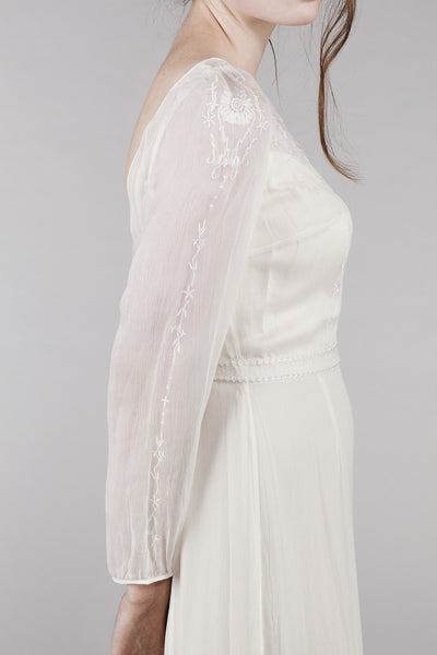 RM6325 Long Sleeve Bohemian Wedding Dress