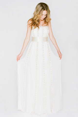 BT6900 Lace Strapless Wedding Dress